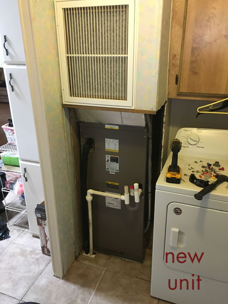 Bosch 18 Seer Heat Pump System Installation Casa Grande