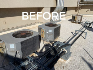 casa grande hospital heat pump installation it department