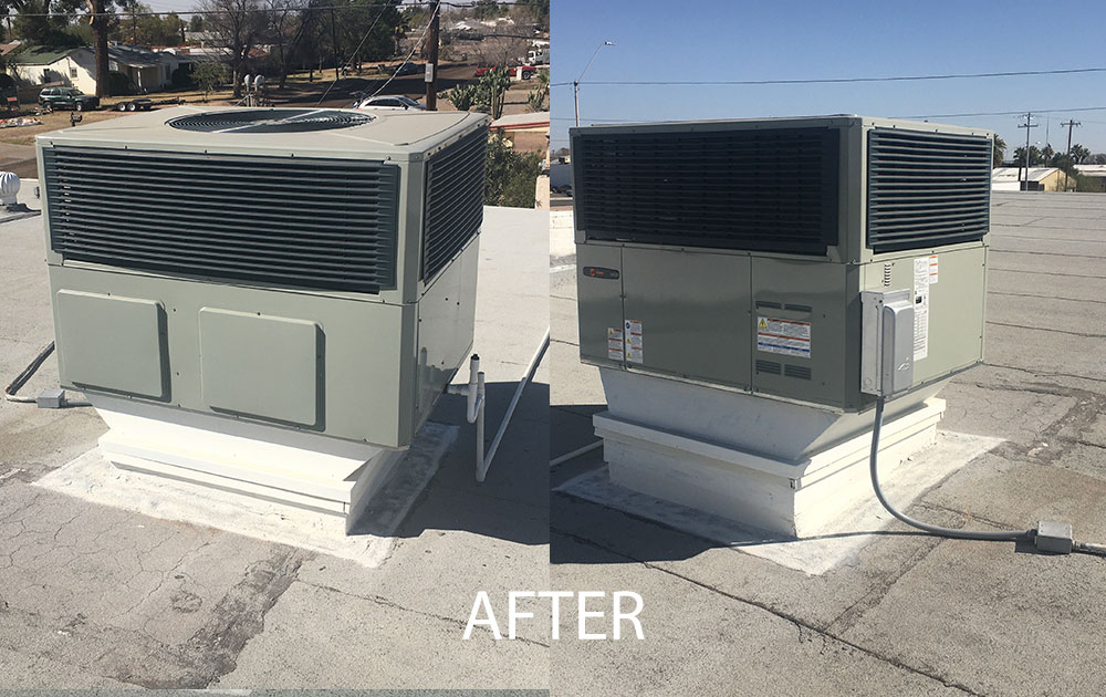pinal county commercial heat pump install